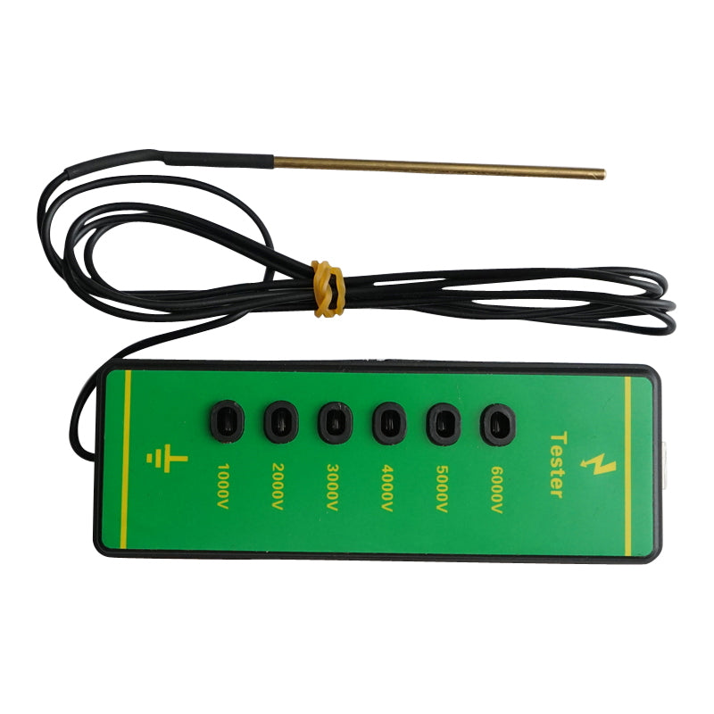 Electric fence voltage tester